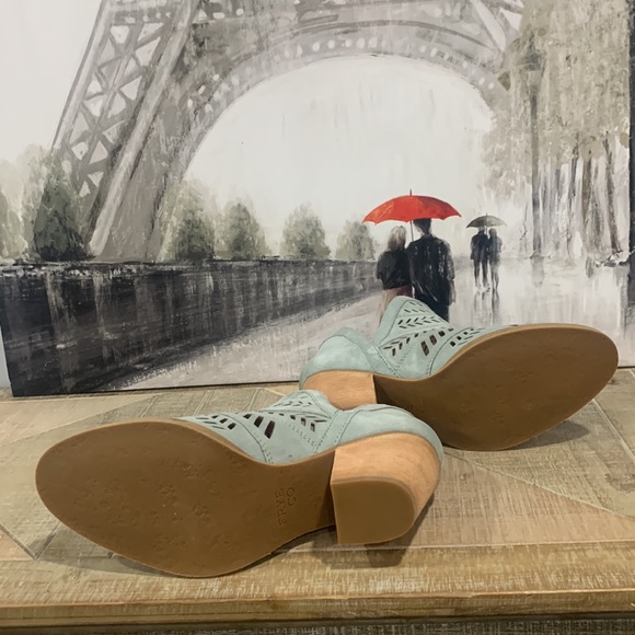 Frye Allister Leather Bootie Pale Jade 7 - Picture 9 of 16